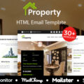 Property – Multipurpose Responsive Email Template 20+ Modules – Mailster & Mailchimp