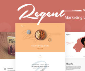 Regent – Multipurpose Marketing Landing page