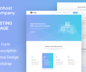 Planhost – HTML5 Hosting Landing Page