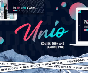 Unio – Coming Soon & Landing Page Template