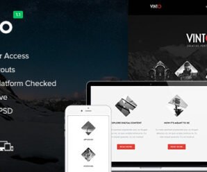 Vinto – Responsive Email + Themebuilder Access