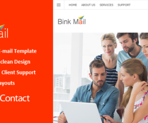 Bink Mail- Responsive E-mail Template + Themebuilder Access