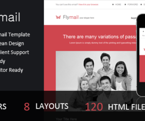 Flymail – Responsive E-mail Template