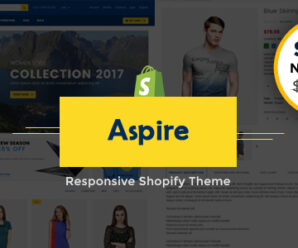 Aspire – Multipurpose Responsive Shopify Theme & Template