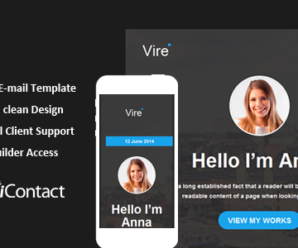 Vire – Responsive Email + Themebuilder Access