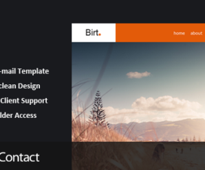 Birt – Responsive Email + Themebuilder Access