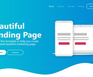 Landeux – Beautiful Technology Landing Page