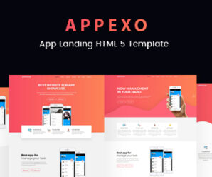 Appexo App Landing Page.