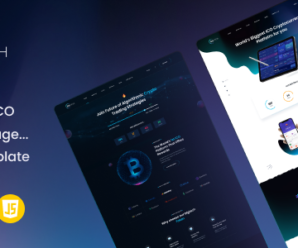 Bigtech – ICO & Crypto Landing Page Template