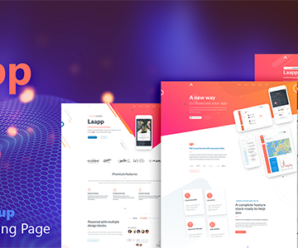 Laapp – Laravel App Landing Page