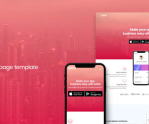 Astra | App Landing Page Template