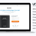 Blurb Unbounce ebook Landing Template