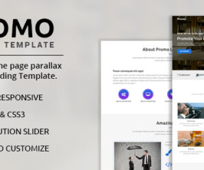 Promo – Multipurpose Landing Page