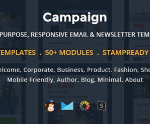 Campaign – Multipurpose Responsive Email Newletter Templates