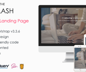 TheSplash – Template Landing Page