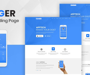 Multipurpose Landing Page Template – Roger