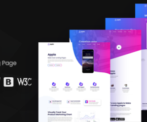 Appia – Angular App Landing Page