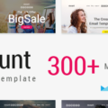 Mount Mail 300+ Modules – Responsive E-mail Template + Online Access