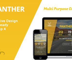 Panther Coming Soon HTML Template