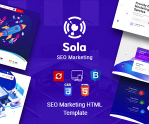 Sola – SEO Marketing HTML Template