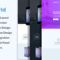 AppsWorld – Responsive App Landing Page Theme