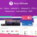 Boss Ultimate – React Admin Template Material Design