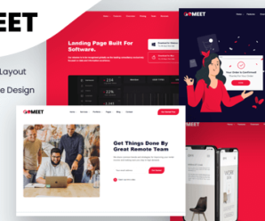 Gomeet Business & Meetup HTML Landing Page