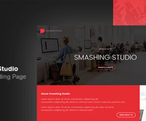 Smashing Studio Landing Page