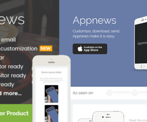 Appnews, Responsive Email Template for App Promo