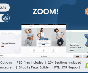 Zoom – Fashion & Clothing Multipurpose Shopify Theme