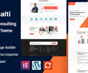 Consalti – Consultancy & Business WordPress Theme