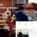 Conference – Event CTA/Registration Landing Page