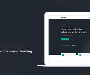 Landik – Tailwind CSS Multipurpose Landing Page Template