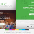 Unbounce Event Landing Page Template – Gather