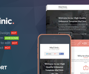 MyClinic – Medical HTML Landing Page