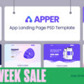 APPER – App Landing Page PSD Template