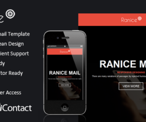 Ranice – Responsive Email + Themebuilder Access