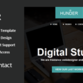 Hunder – Responsive Email + Themebuilder Access