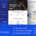 Crptiam – Cryptocurrency Landing Page HTML Template