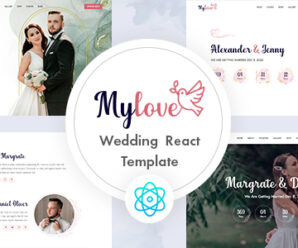 Mylove – Wedding React Template