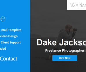 Waltice – Responsive Email + Themebuilder Access