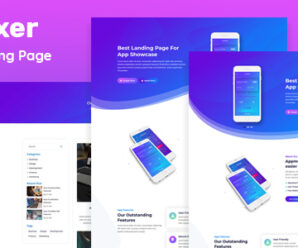 Omexer – App Landing Page