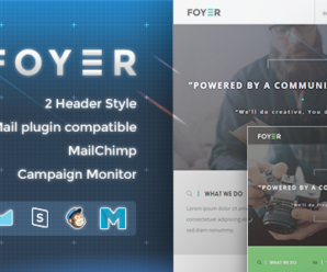 Foyer – Responsive Email Template