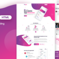 Bingle – Mobile App Landing Page HTML Theme