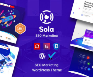 Sola – SEO Marketing WordPress Theme