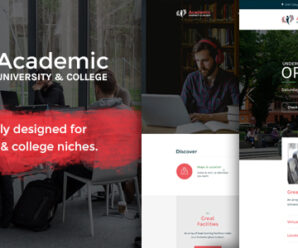 Academic | Responsive University Education Bootstrap Site Template