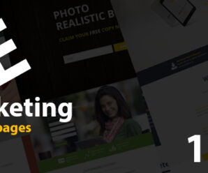 E- Marketing HTML Landing Page Templates