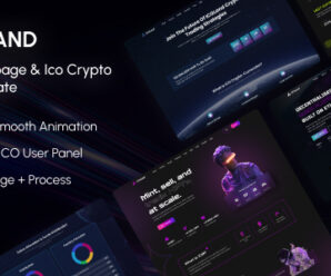 ICOLand | NFT landing page & Crypto HTML Template