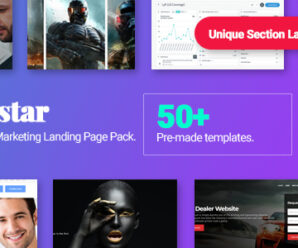 Foxstar – Landing Pages Pack With Page Builder