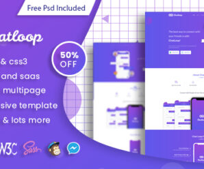 Chatloop – Bootstrap 5 HTML App Landing Page